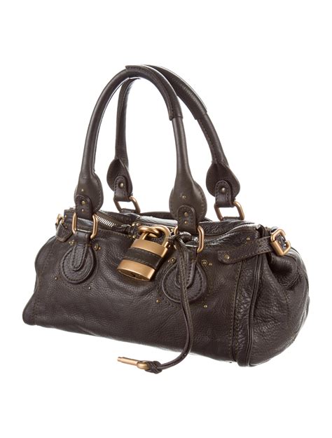 chloe paddington satchel|chloe paddington handbags.